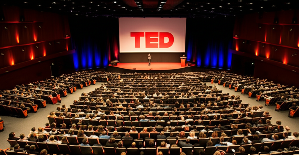 TEDx Audience in Auditorium